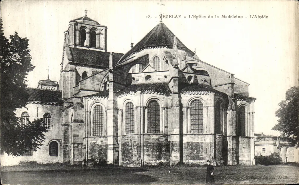 Vézelay - Die Kirche der Madeleine - Die Apse - Vorderseite