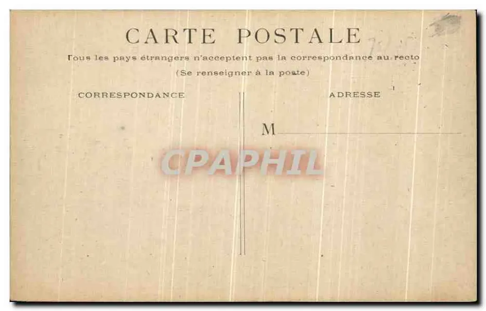 Estación del Quai d'Orsay — París — editor no identificado, número de serie no visible - Reverso
