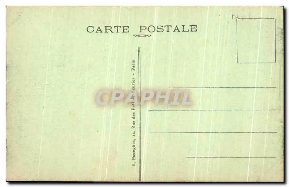 Paris — Le Boulevard et l'Église de la Madeleine — A.P. - Verso