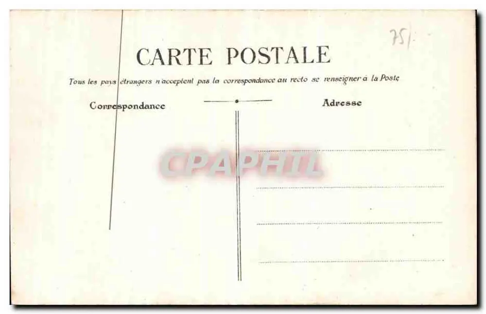 Paris — Montmartre — O Coração Sagrado — G.B.R.R. - Verso