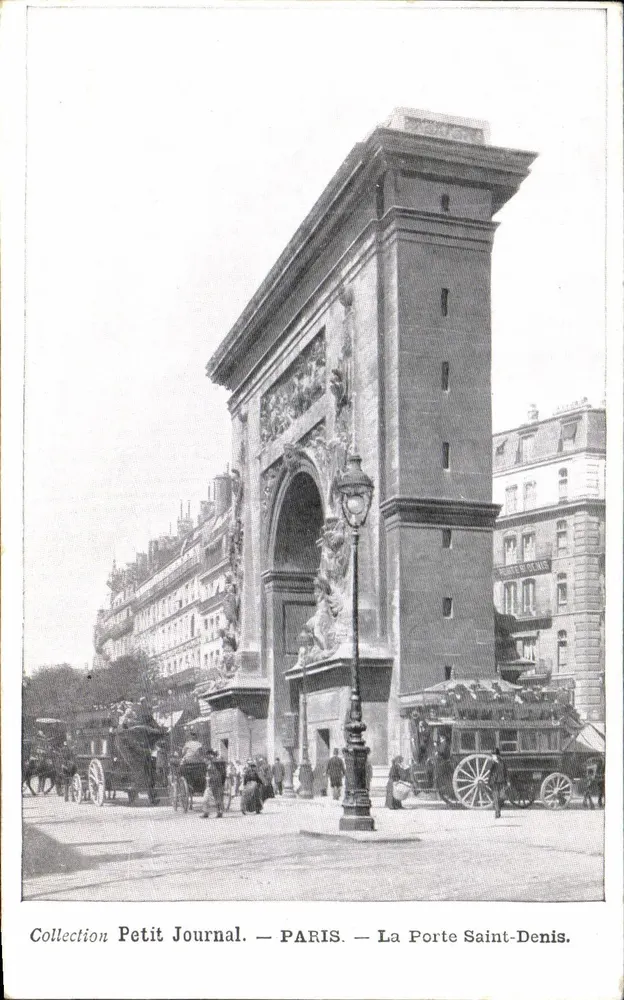 Paris — La Porte Saint-Denis — Collection Petit Journal - Vorderseite