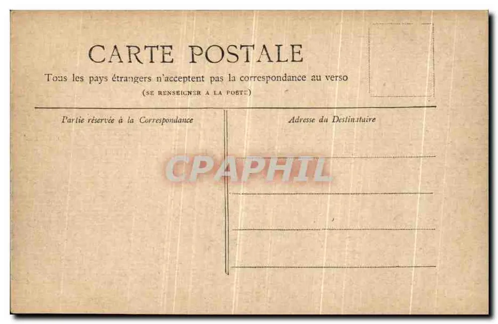 Paris — O Parc Monceau (A Naumachie) — Coleção Petit Journal - Verso