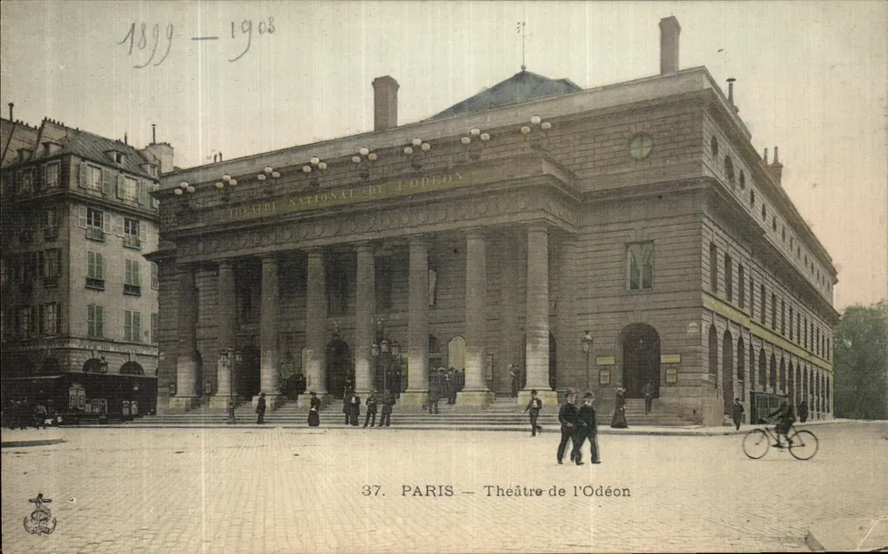 Paris — Teatro da Odéon — Editor anônimo, n° 37 - Frente