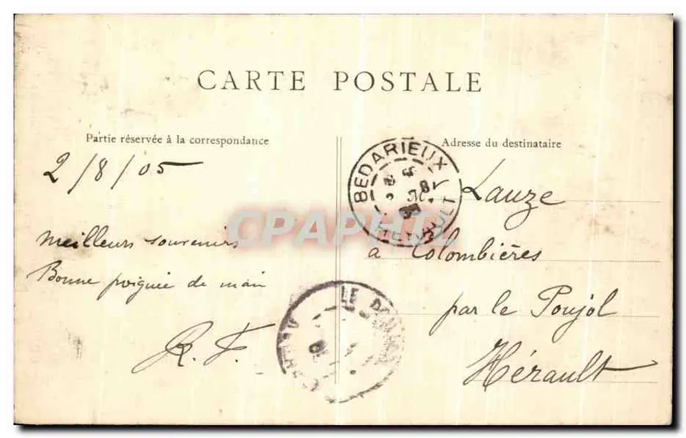 Paris — Altes Montmartre — Rue des Saules — Verleger: Buck 301 - Rückseite