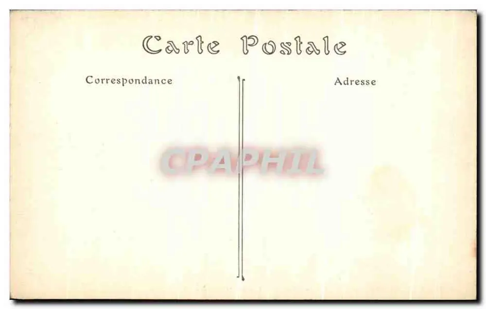 Paris — Hotel Lauzun. Kleines Schlafzimmer — ND. Fotografie - Rückseite