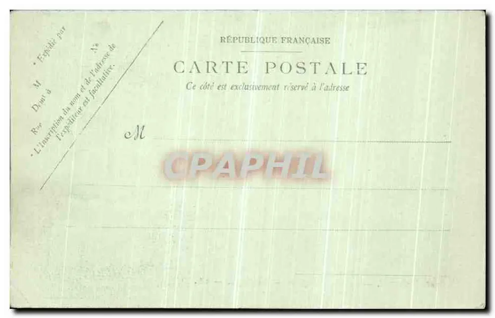 Paris — A Capela Santa — A Cripta — LL. — N° 108 - Verso