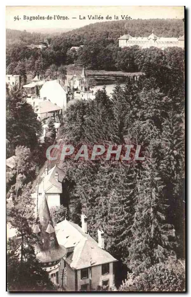 Bagnoles-de-l'Orne — Blick auf die Tal der Vée — Verlag Dupuy - Vorderseite