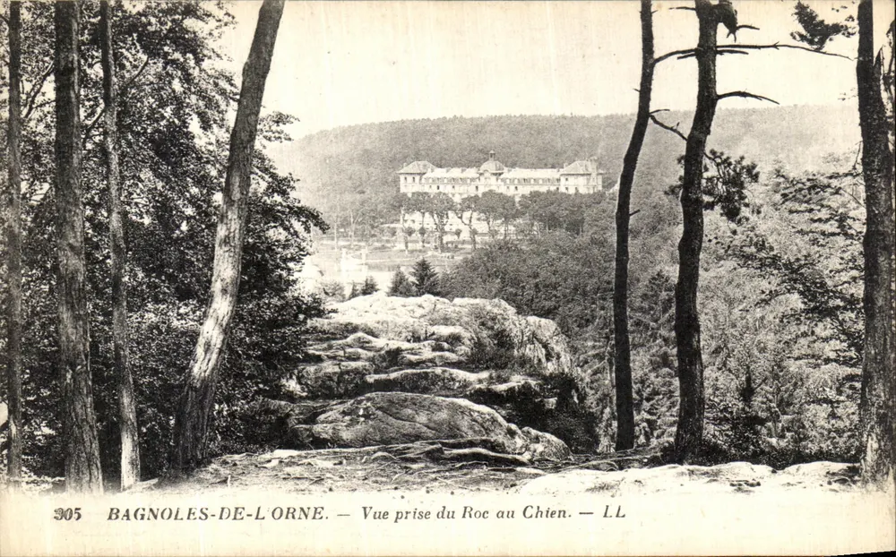 Bagnoles-de-l'Orne — Ansicht vom Roc au Chien — LL - Vorderseite