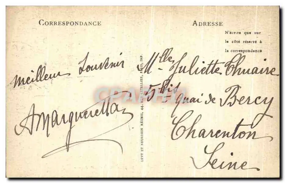 Bagnoles-de-Pomme — Ansicht vom Roc du Chien — LL. - Rückseite