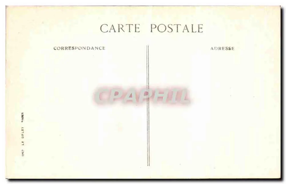 Bagnolles-de-l'Orne — Kapelle des Heiligen Herzens — Verlag B.D. n°129bis - Rückseite