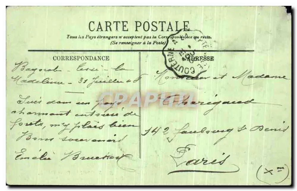 Bagnoles-de-l'Orne — Allgemeine Ansicht vom Roc au Chien — LL. - Rückseite