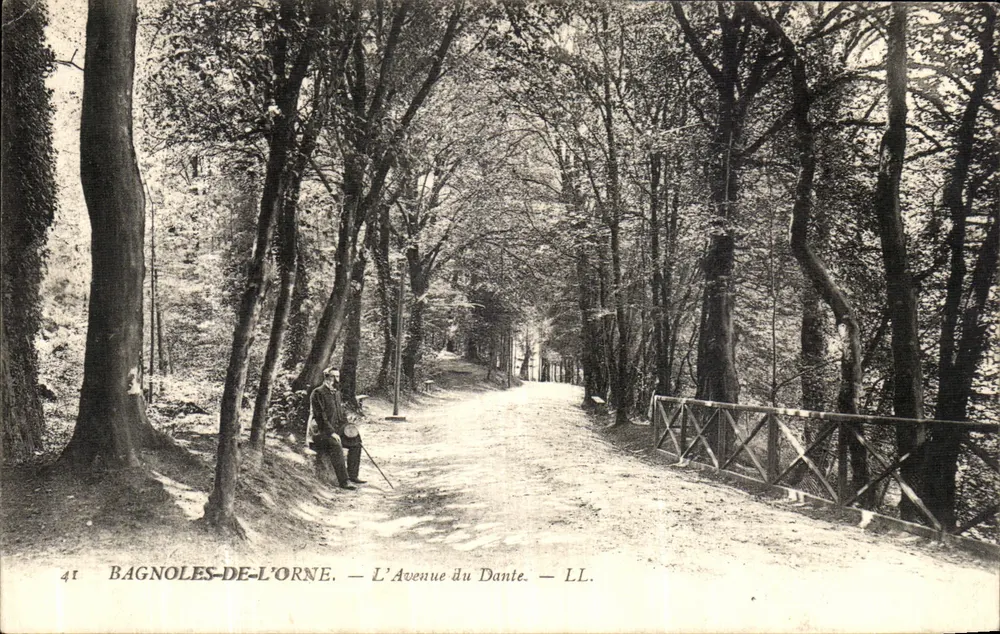 Bagnolles-de-l'Orne — Avenue du Dante — LL. — N° 41 - Vorderseite