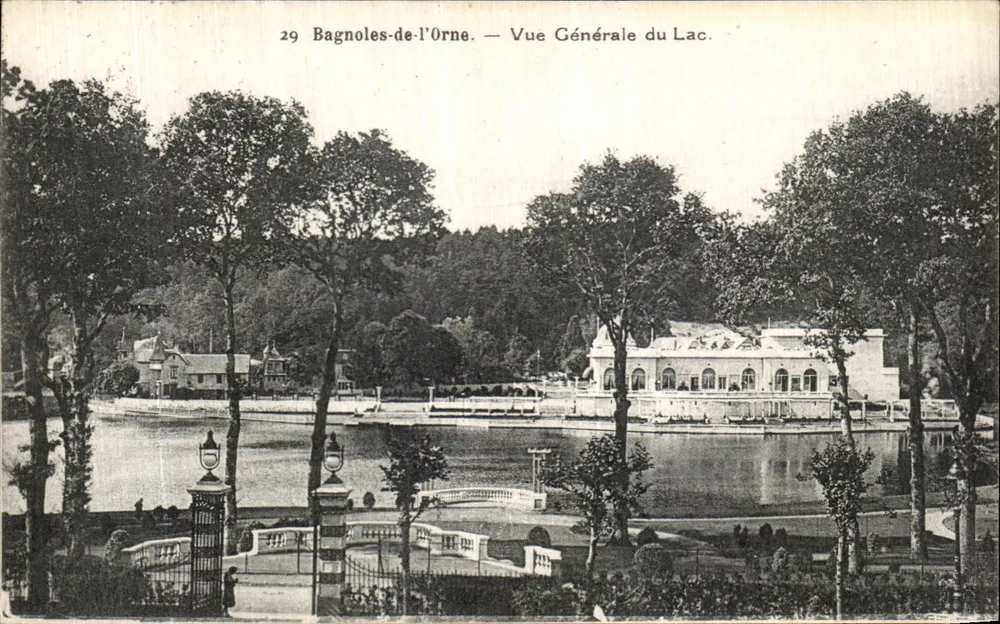 Bagnoles-de-l'Orne — Allgemeiner Blick auf den See — Verlag Dupuy, Nr. 29 - Vorderseite