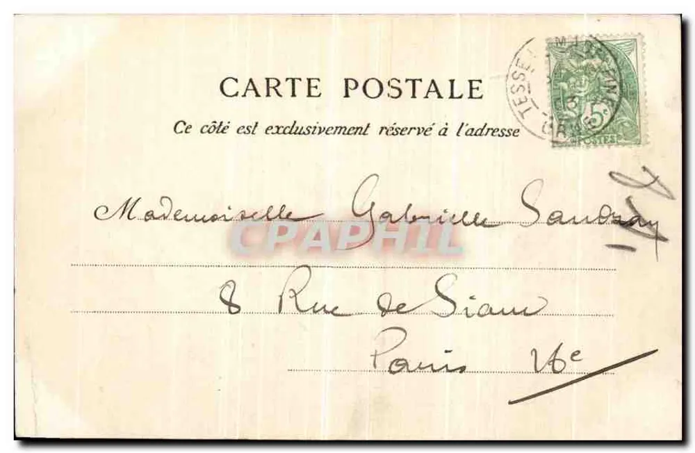 Bagnolles-de-l'Orne — Das Thermalbad — Normandie - Rückseite