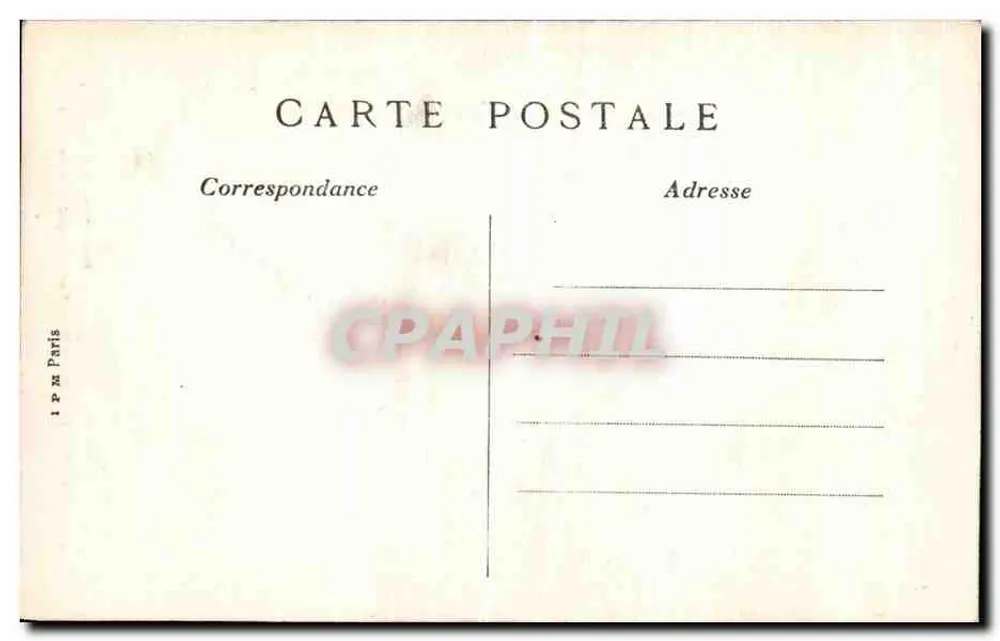 Bagnolles-de-l'Orne — Park Goupil — Unter den Bäumen — Verlag Ravinet in Bagnolles - Rückseite