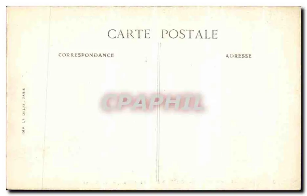 Bagnoles-de-l'Orne — Panoramablick vom Roc au Chien — Verlag CFD, Nr. 93 - Rückseite