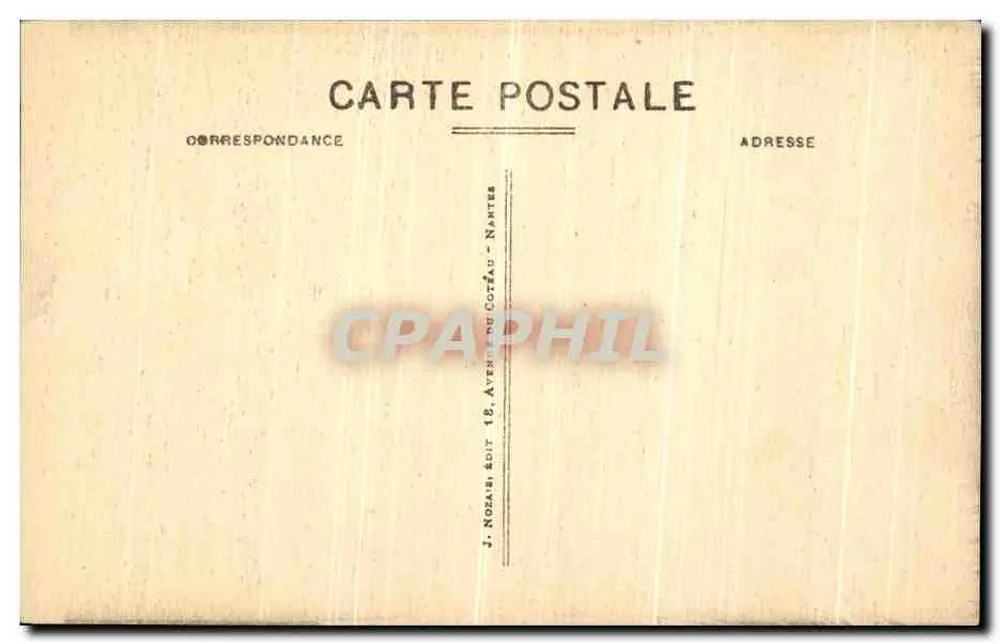 Sées - Interior da Catedral — editor J. Rozais, n°35 - Verso