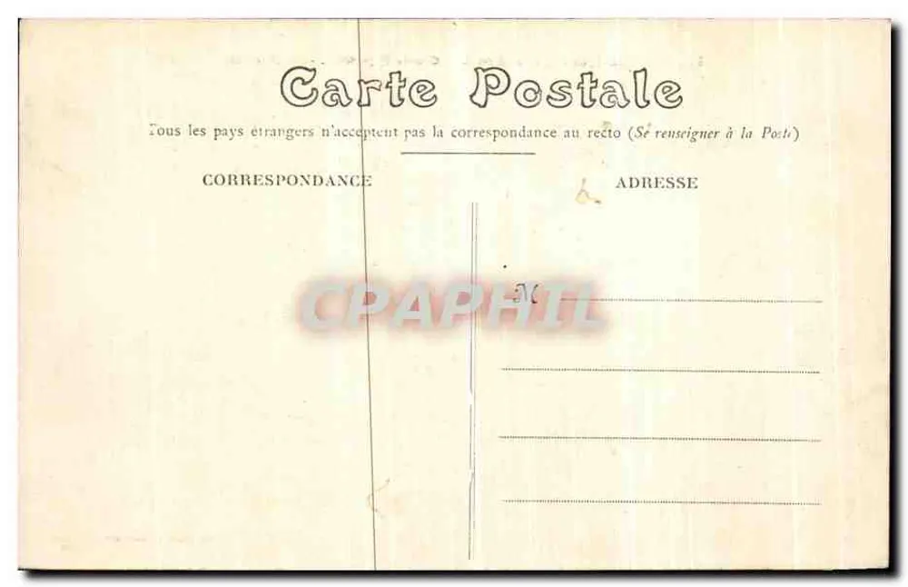 La Chapelle-Montligeon (Orne) — Exploitative Arbeit — Die Büros — Phototypie J. Bouveret, Le Mans - Rückseite
