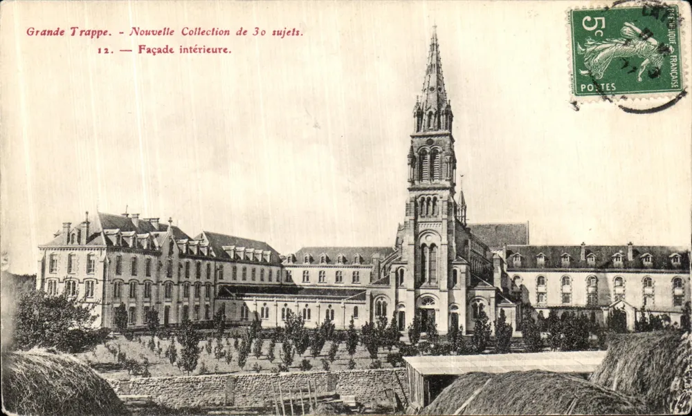 Grande Trappe — Fachada interna — Nova Coleção de 30 temas, n°12 - Frente