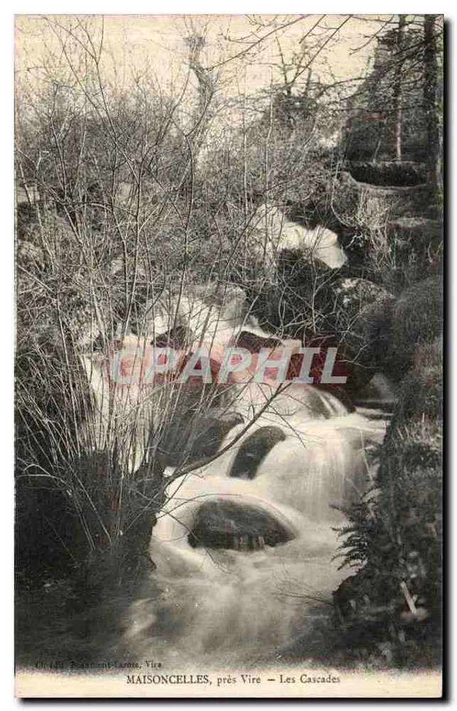 MAISONCELLES, perto de Vire — As Cataratas — Poisement-Larose, Vire - Frente