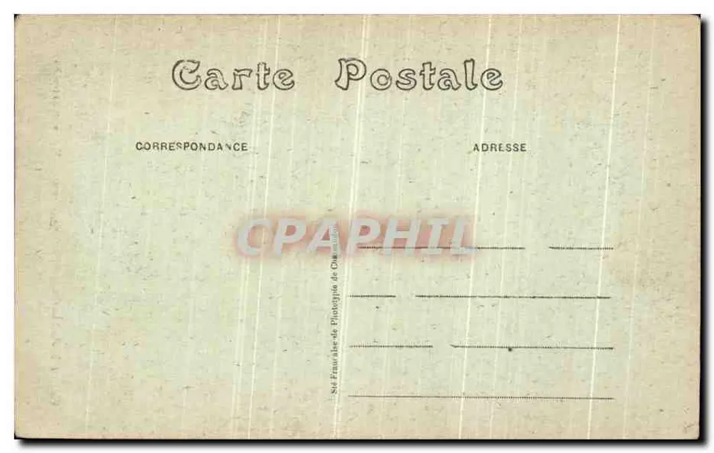 Kloster der Grande Trappe (Orne) — Kapelle der Reliquien — Neue Kollektion 1919 - Rückseite