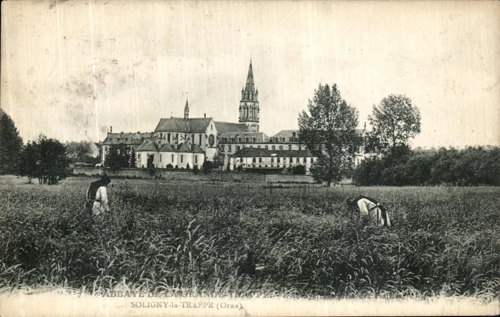 Abtei La Grande-Trappe — Soligny-la-Trappe (Orne) — Verleger unbekannt - Vorderseite