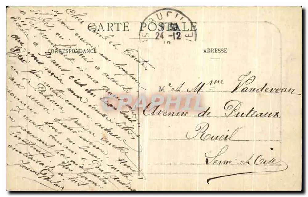 SÉES (Orne) - Fachada da Catedral — PRS - Verso