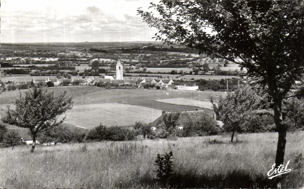 A Valle da Huisne — Vista geral — Edições Estel, n° 30.003-R - Frente