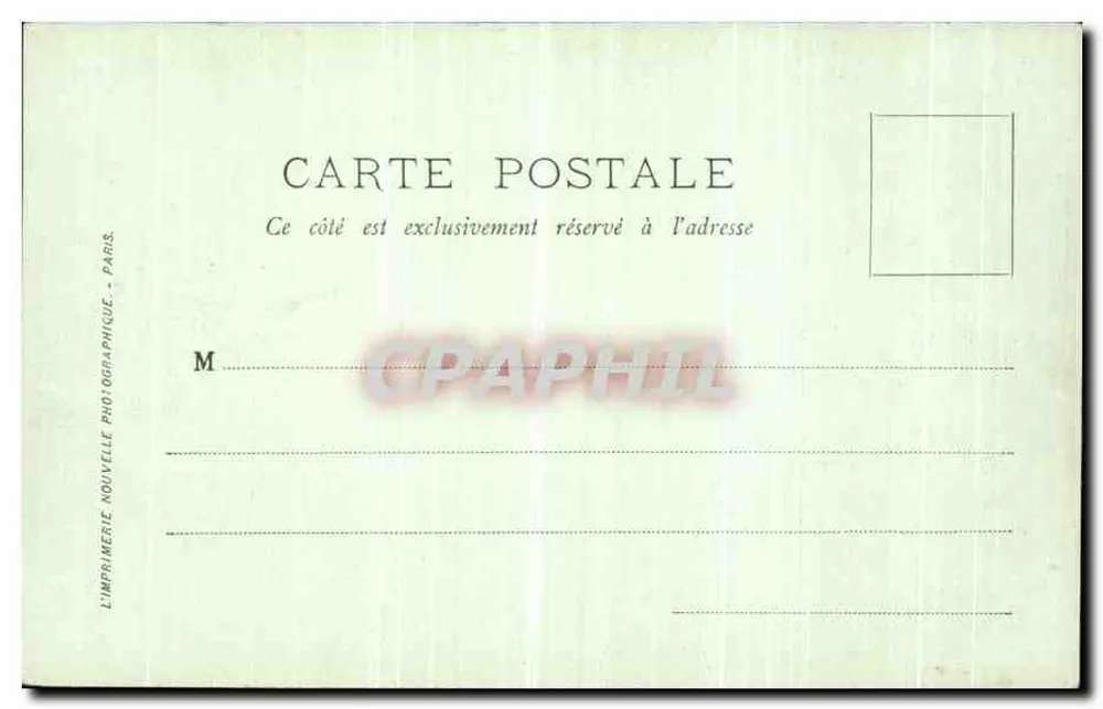 Saint-Omer — Ein Eckbereich des öffentlichen Gartens — LL. - Rückseite