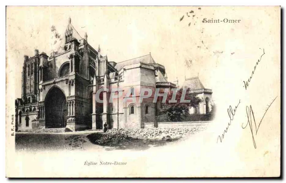 Igreja de Nossa Senhora — Saint-Omer — B.F. Paris - Frente