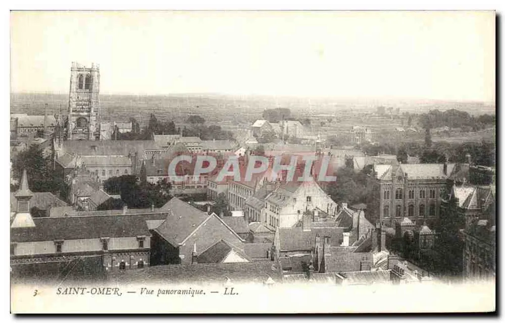 Saint-Omer — Widok panoramiczny — LL. - Awers