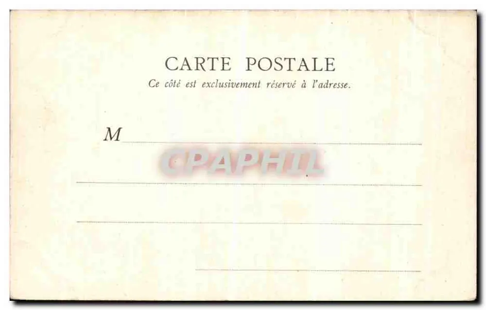 Hôtel de Ville — Saint-Omer — B.F. PARIS - Verso