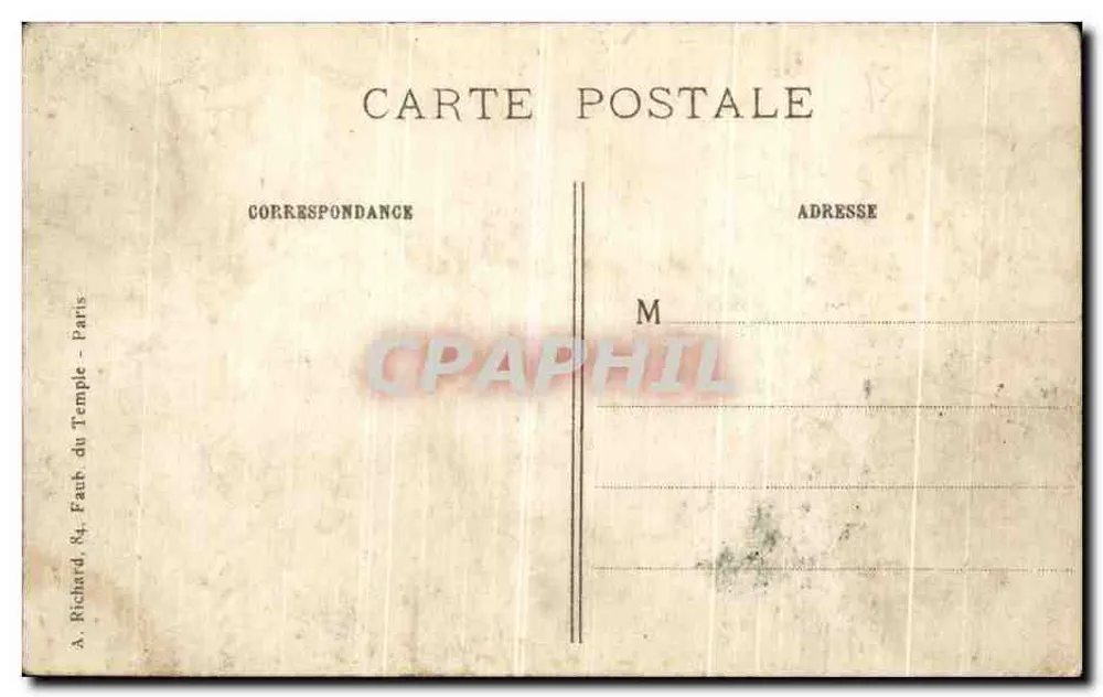 Neuville-St-Vaast - Die Targette Straße — Der Große Krieg 1914-15 — Visé Paris n° 636 - Rückseite