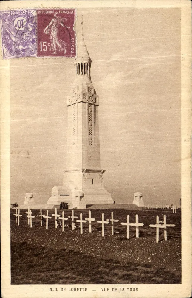 N.-D. de Lorette — Vista da Torre - Frente