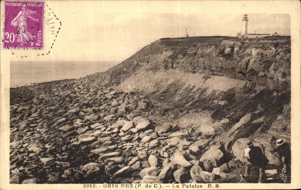 Gris-Nez (P. de C.) — La Falaise — E.S. — E. Siéténard, Bonlieu-sur-Mer - Frente