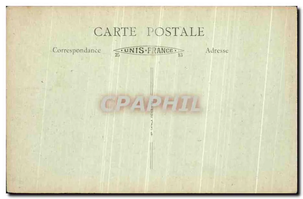 Vimy (P.-de-C.) nach dem Krieg — Straße der Kirche — Verlag Fauchois, Béthune - Rückseite