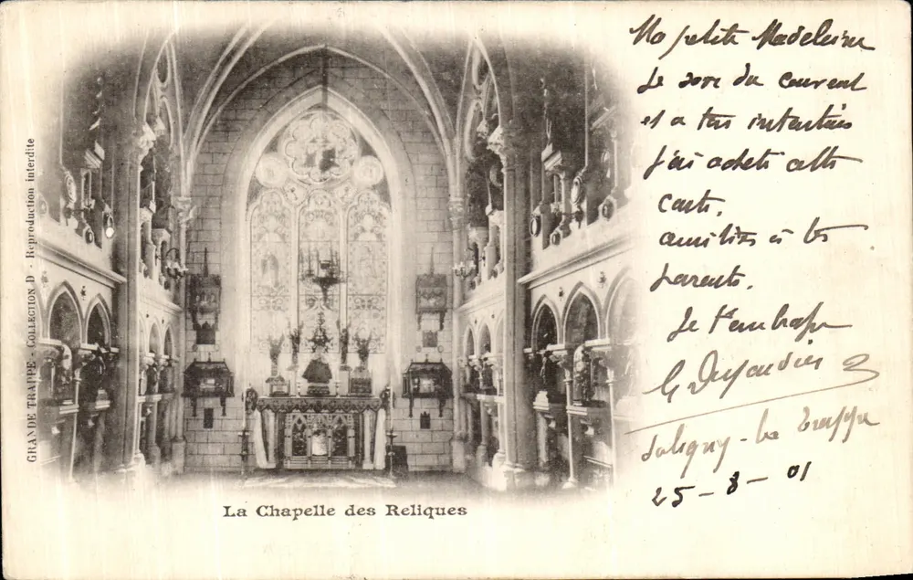 Capela das Relíquias — Grande Trappe — Coleção D - Frente