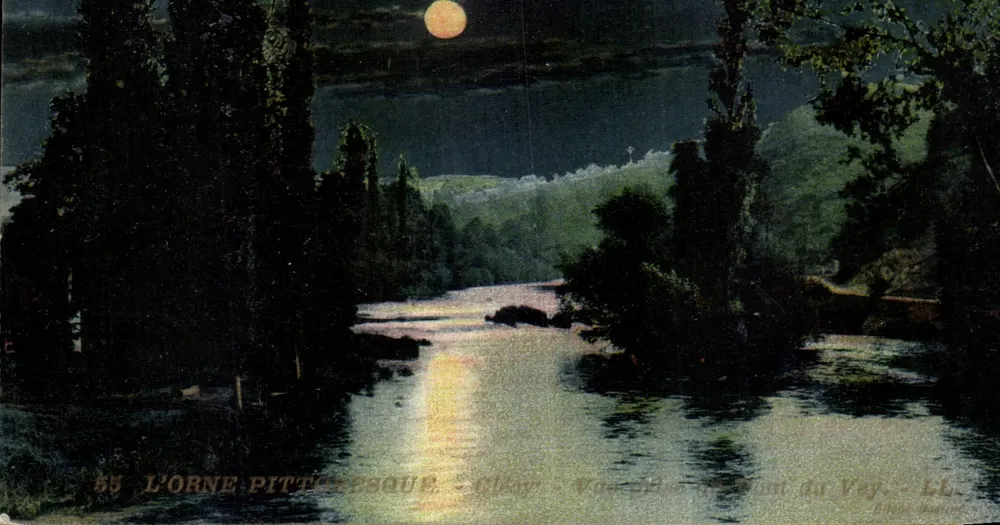 L'Orne pittoresque — Vista tirada do Pont du Vey — LL - Frente