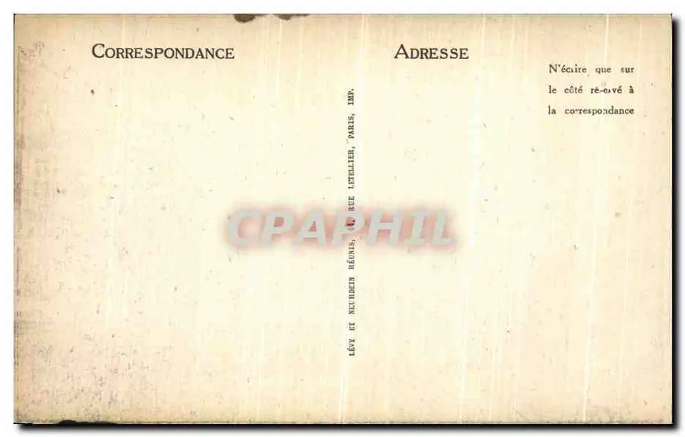 Boulogne-sur-Mer — Die Digue Sainte-Brève und die Gärten — LL, Nr. 444 - Rückseite