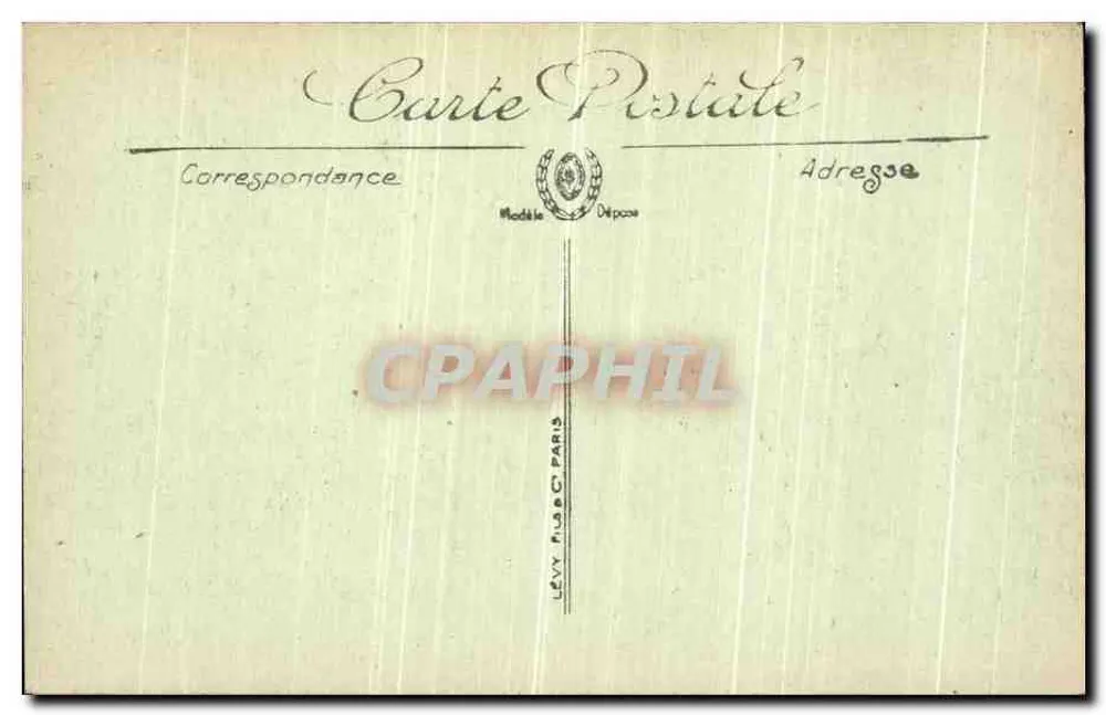 Boulogne-sur-Mer — Der Eingang zum Schloss — Verlag L.L. n°265 - Rückseite