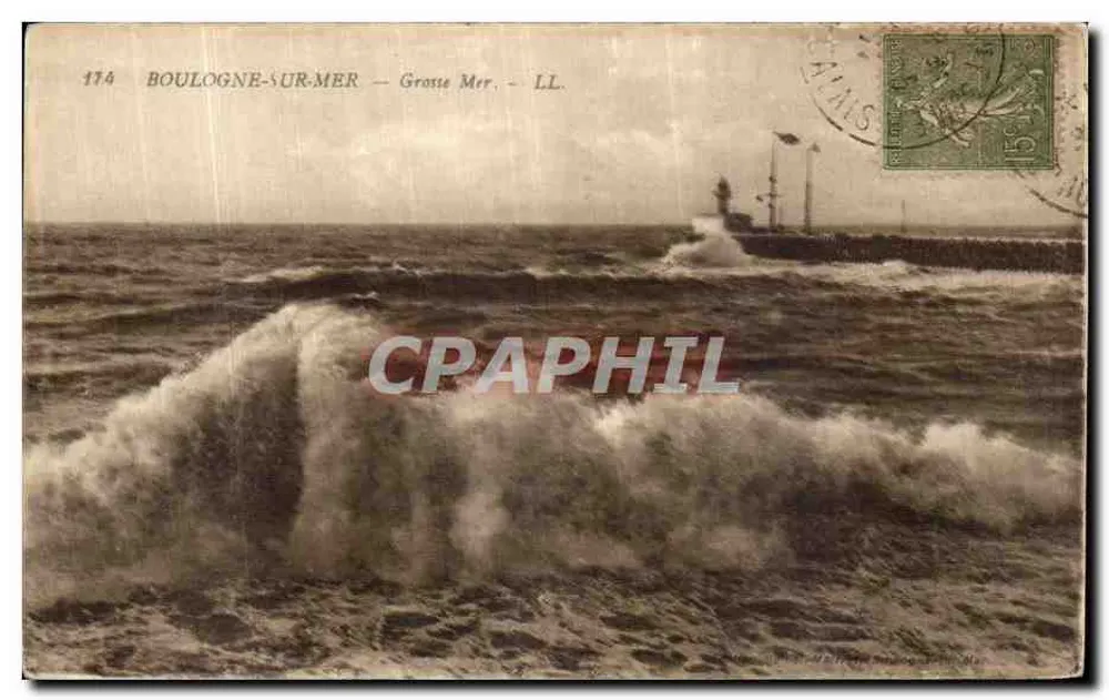 Boulogne-sur-Mer — Grosse Mer — LL. — n°174 - Frente