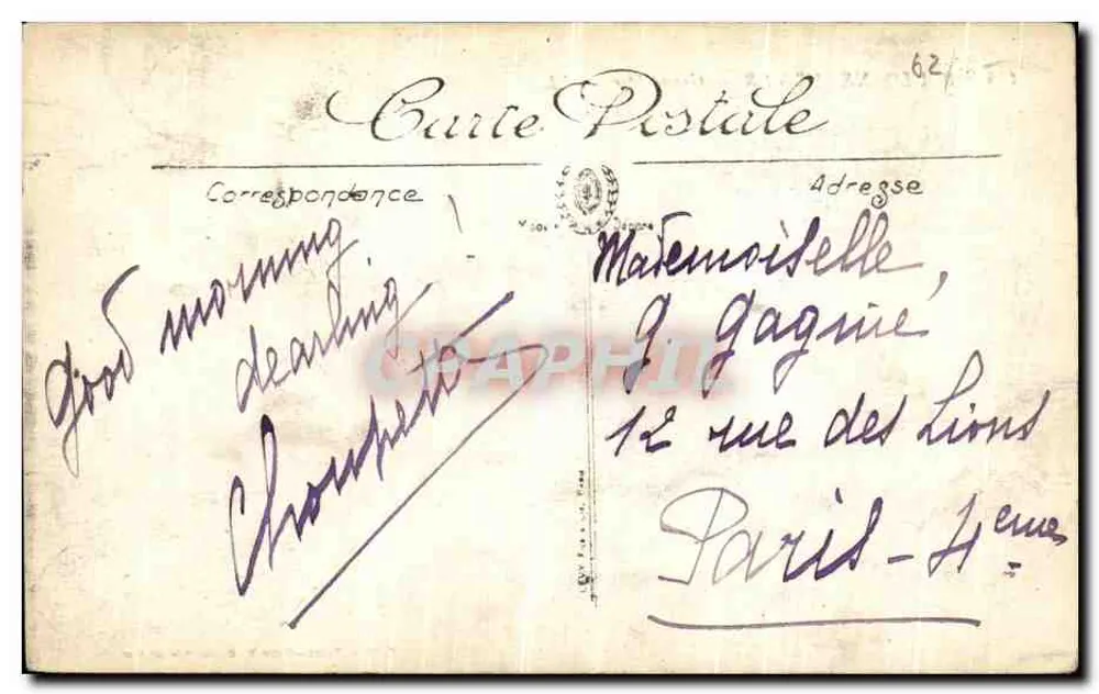 Boulogne-sur-Mer — Grosse Mer — LL. — n°174 - Verso