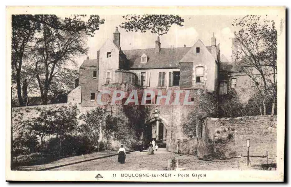 Boulogne-sur-Mer — Porte Gayole — Gaussen Edition, Paris, Nr. 11 - Vorderseite