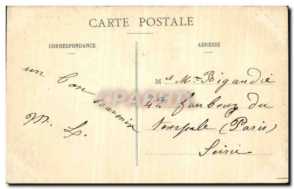 Boulogne-sur-Mer — Der Calvaire auf den Klippen — B.M., Verlag - 102 - Rückseite
