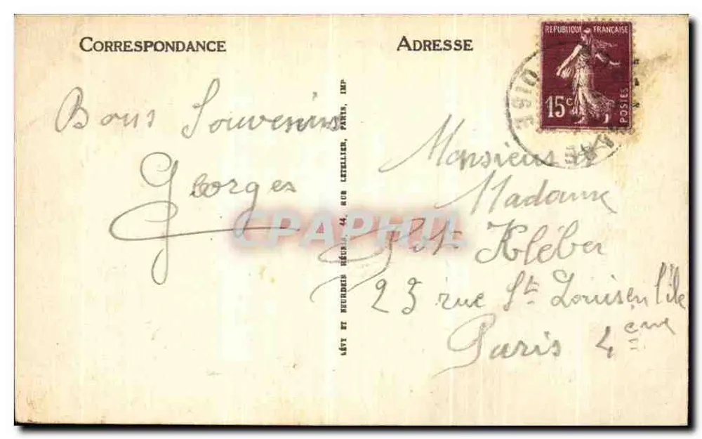 Boulogne-sur-Mer — Das Municipale Casino — LL - Rückseite