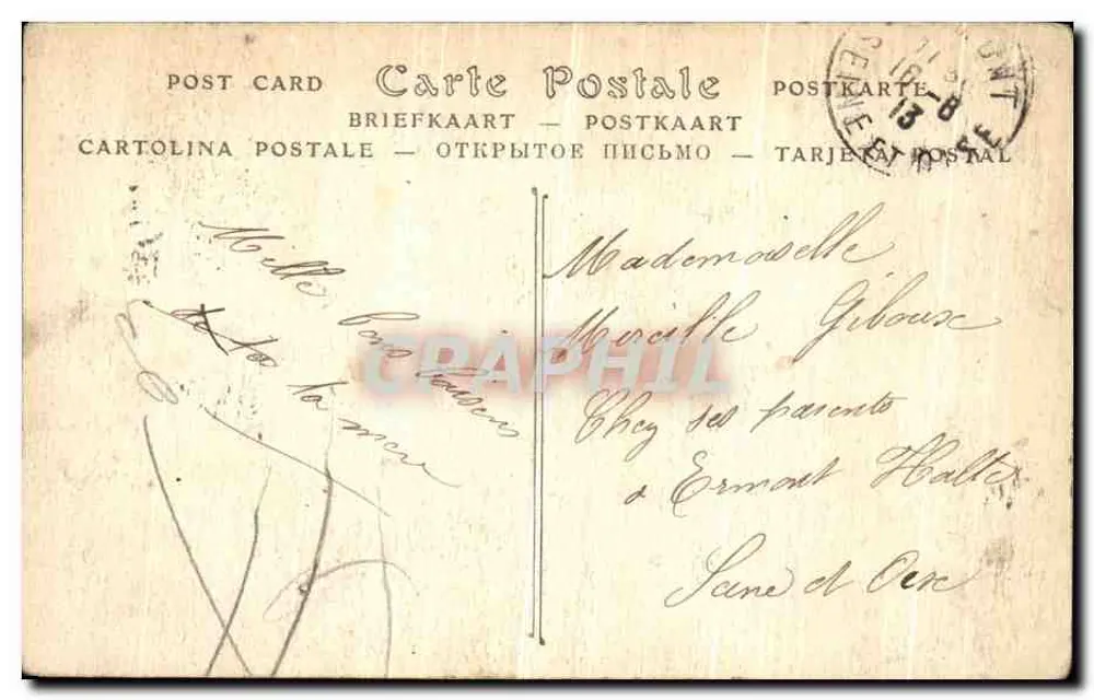 Boulogne-sur-Mer — Auf den Mauern — ND Phot. n°307 - Rückseite
