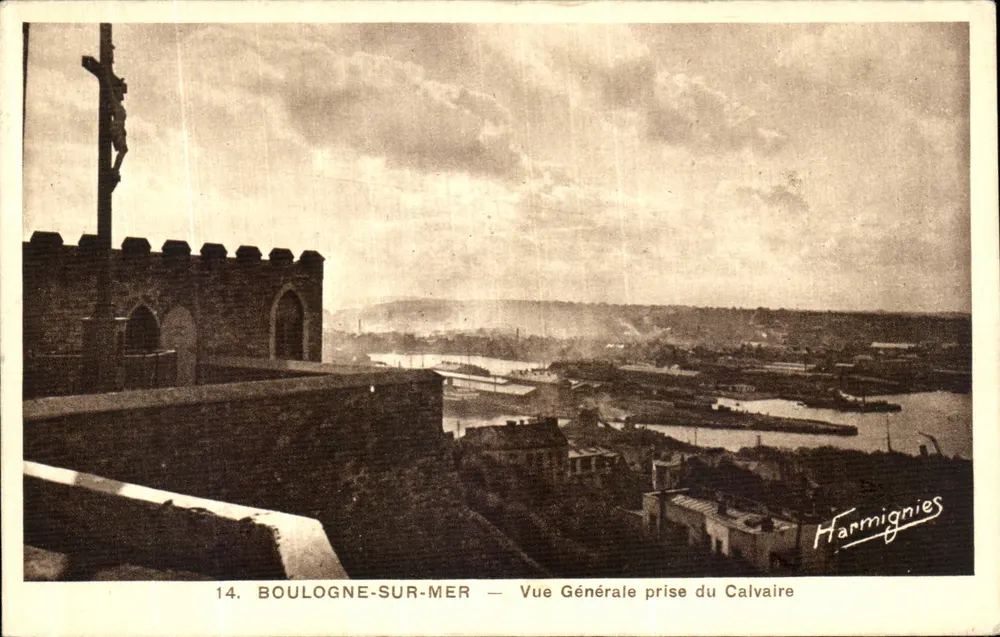 Boulogne-sur-Mer — Allgemeine Ansicht vom Calvary — Harmignies, n°14 - Vorderseite