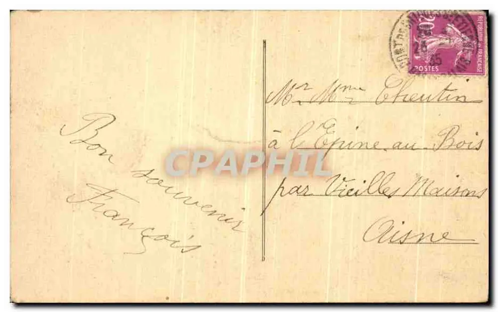 Boulogne-sur-Mer — A Praia — Editor não identificado - Verso