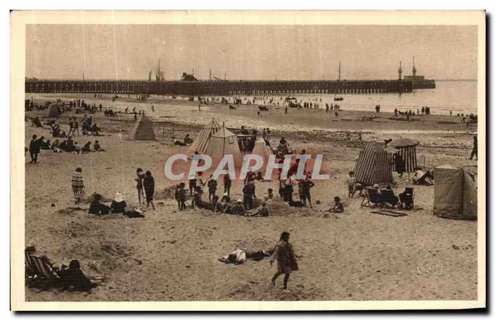 Boulogne-sur-Mer — Die Strandpromenade und die Dächer — Les Éditions d'Art YVCK, Paris - Vorderseite