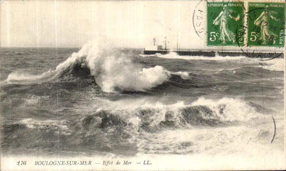 Boulogne-sur-Mer — Efeito do Mar — LL. - Frente